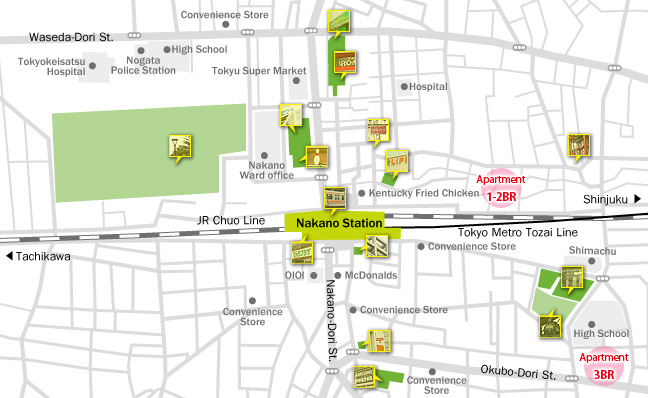Japan Vavacation Rentals Nakano, TOkyo, Japan